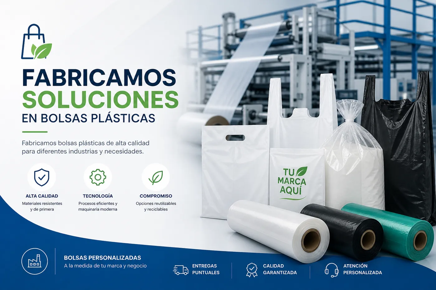 Bolsas con cierre hermético tipo ziploc PlastiPerú — resellables