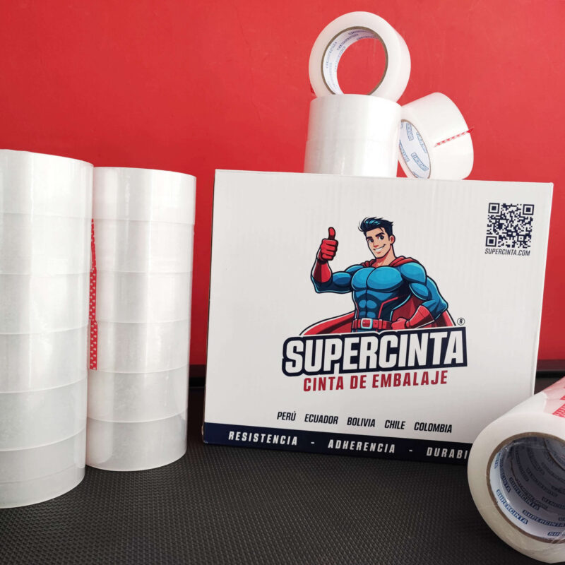 Cinta de embalaje SUPER CINTA 2" x 100 Yardas