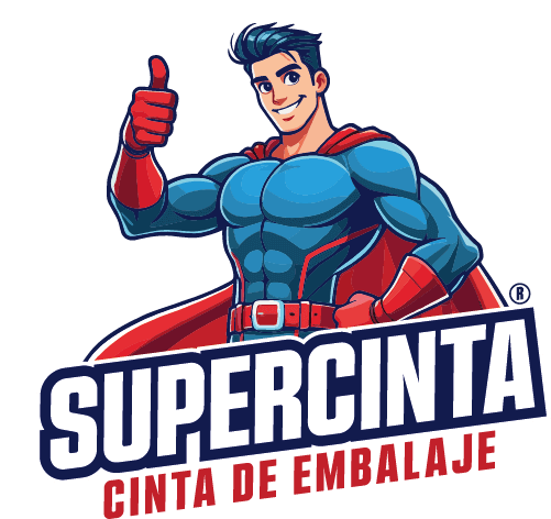 Logo de SUPERCINTA, marca profesional de cinta de embalaje resistente